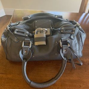 Genuine Chloe Paddington Bag blue/grey